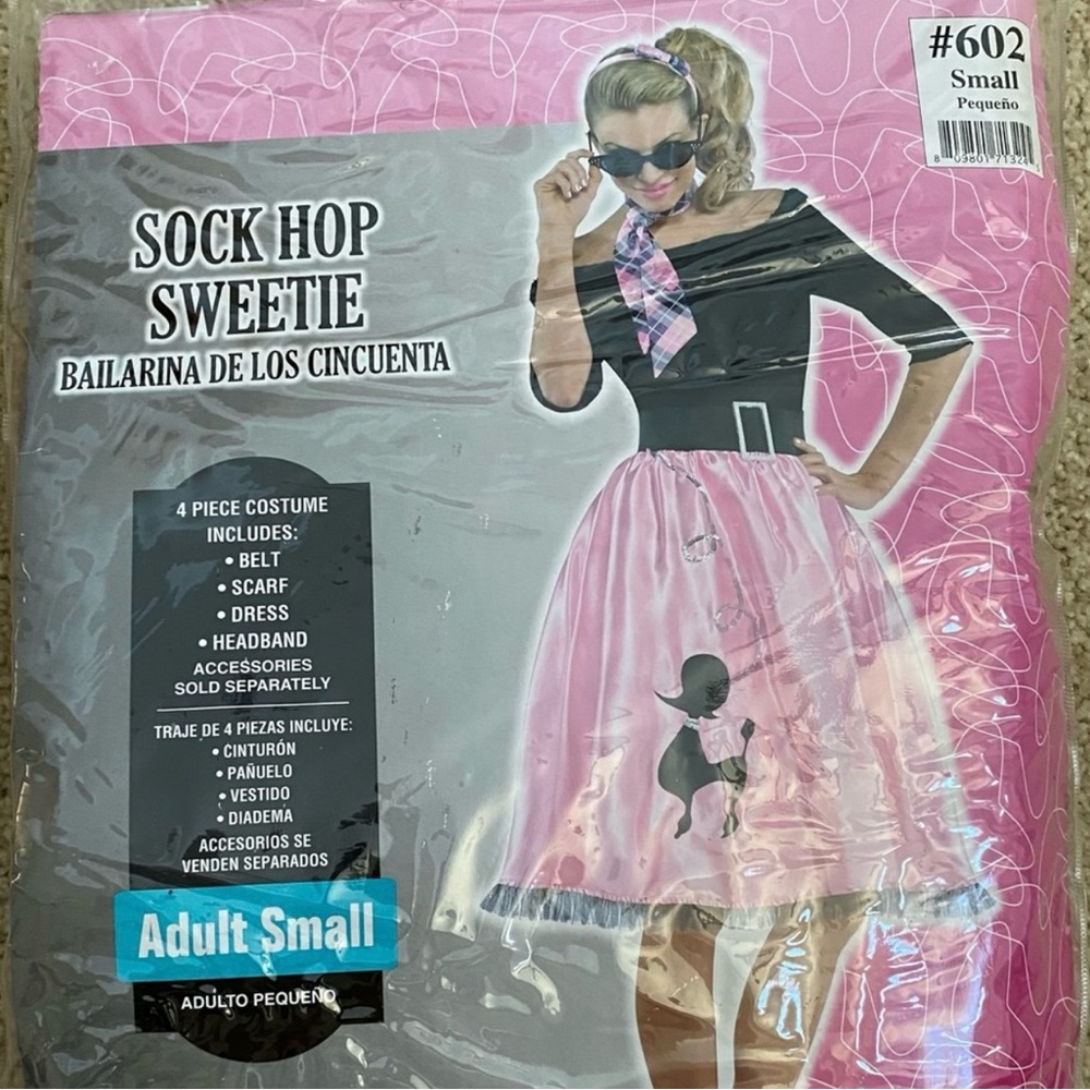 Sock Hop Sweetie Costume -Adult Small